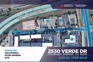 Plus de détails pour 2530 Verde Dr, Colorado Springs, CO - Terrain à vendre