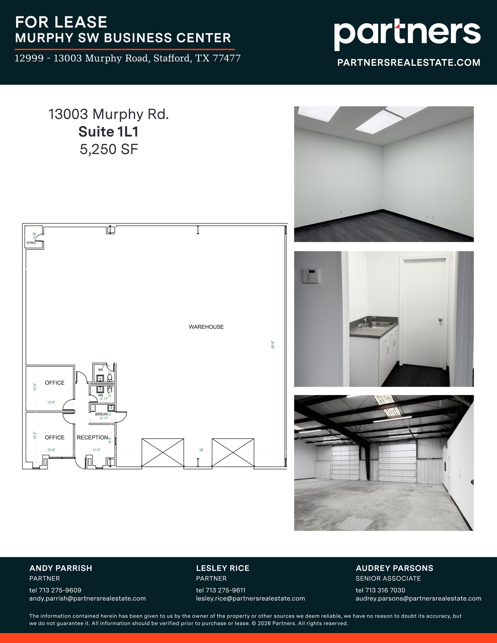 12999-13003 Murphy Rd, Stafford, TX à louer Plan de site– Image 1 sur 1