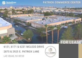 Plus de détails pour 2875 E Patrick Ln, Las Vegas, NV - Industriel/Logistique à louer