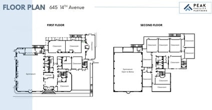 645 14th Ave, San Francisco, CA à louer Plan d’étage– Image 1 sur 2