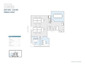 100 Park Ave, New York, NY à louer Plan d’étage– Image 1 sur 1