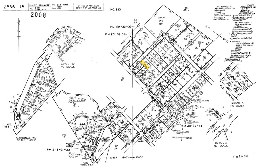 25028 Avenue Kearny, Valencia, CA à louer - Plan cadastral – Image 3 sur 16