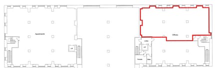 Castlefield, Manchester à louer Plan d’étage– Image 1 sur 3