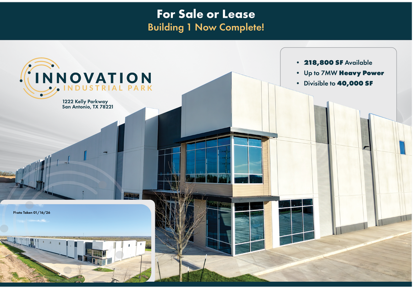 Innovation Industrial Park, San Antonio, TX à louer - Photo de l’immeuble – Image 2 sur 14