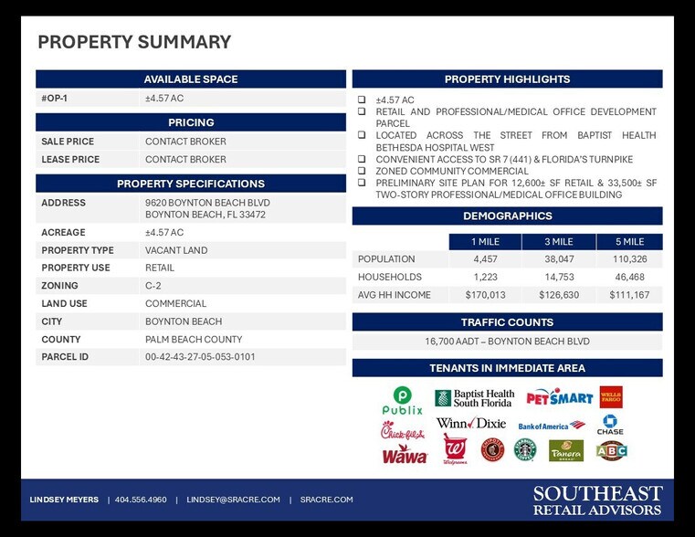 9620 Boynton Beach Blvd, Boynton Beach, FL à louer - Photo de l’immeuble – Image 3 sur 6