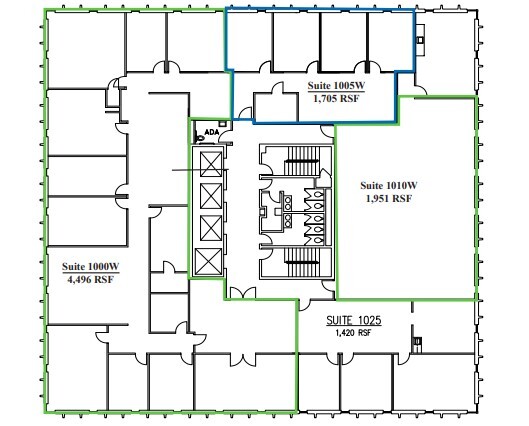 2601 NW Expressway, Oklahoma City, OK à louer Plan d’étage– Image 1 sur 1