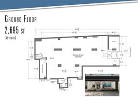 1056 3rd Ave, New York, NY à louer Plan d’étage– Image 1 sur 3