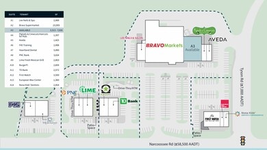 Narcoossee & Tyson Rd, Orlando, FL à louer Plan de site– Image 1 sur 1