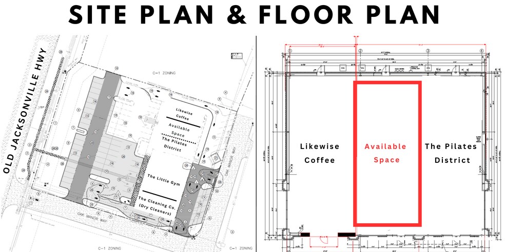 7596 Old Jacksonville Highway, Tyler, TX à louer - Plan de site – Image 3 sur 4