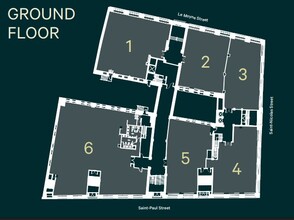 410 Rue Saint-Nicolas, Montréal, QC à louer Plan d’étage– Image 1 sur 1