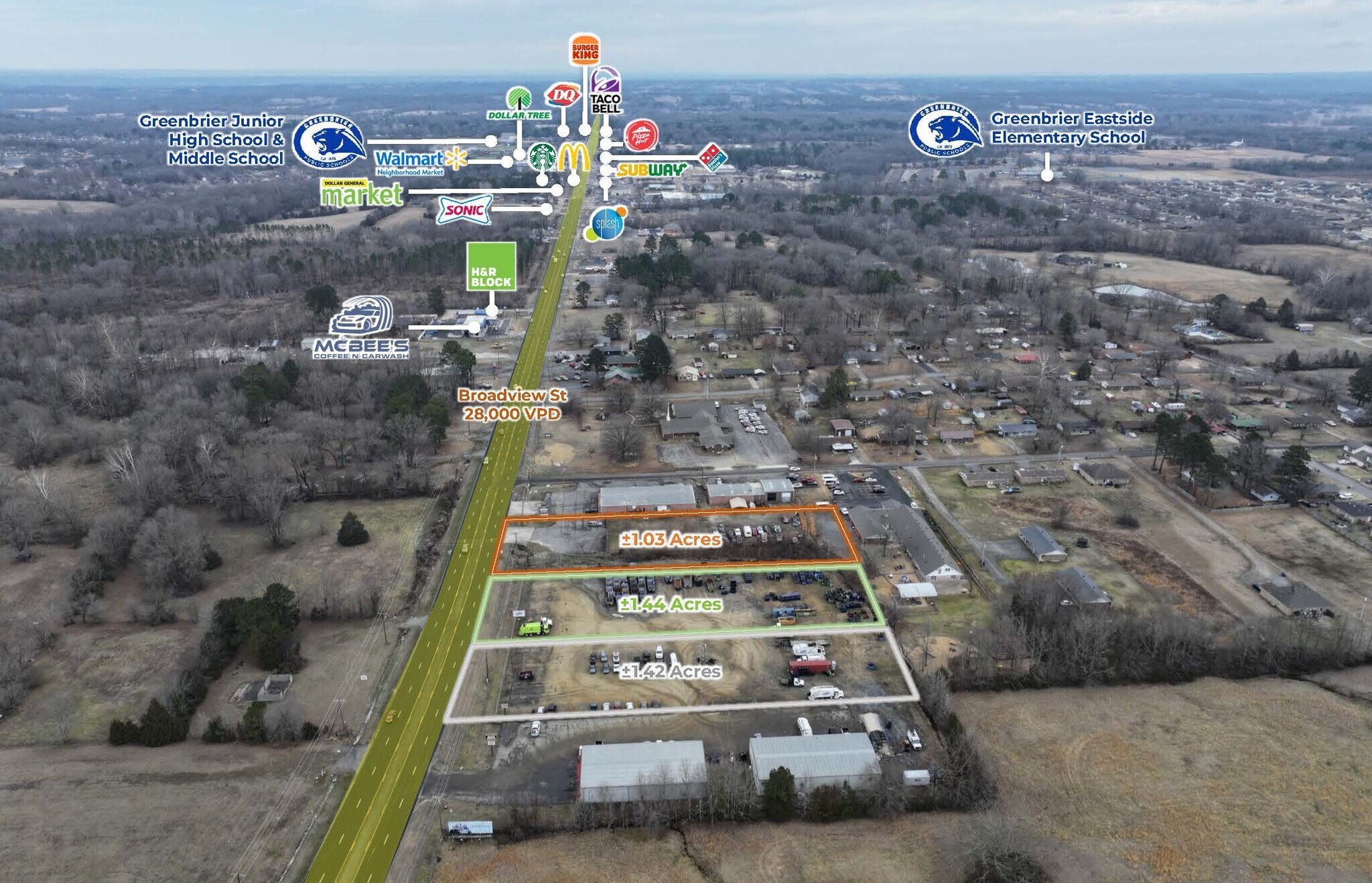 South Broadview Street, Greenbrier, AR à vendre Photo principale– Image 1 sur 13