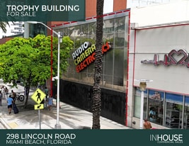 Trophy Lincoln Road Retail Building FOR SALE - Commerce