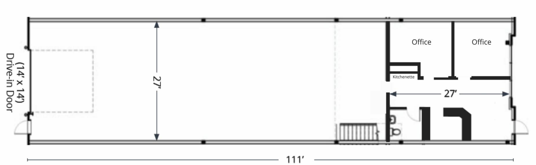 4800 104th Ave SE, Calgary, AB à louer Plan d’étage– Image 1 sur 6