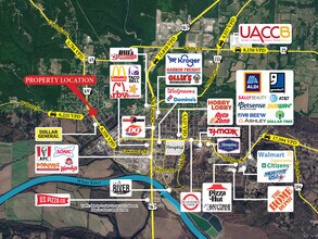 858 N Central Ave, Batesville, AR - Vue aérienne  vue de carte - Image1