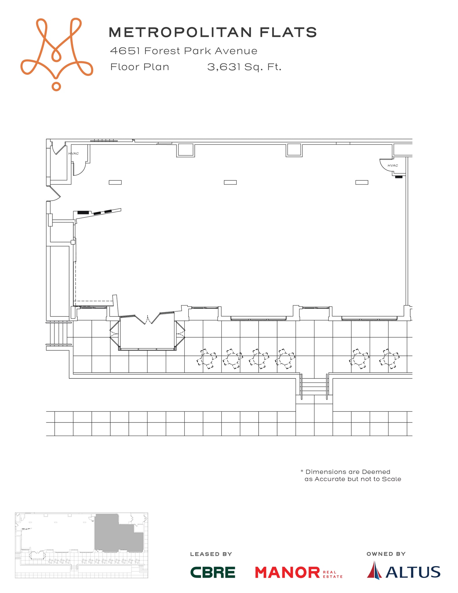 4535 Forest Park Ave, Saint Louis, MO à louer Plan d’étage– Image 1 sur 2