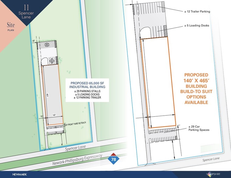 11 Spencer Ln, Annandale, NJ à louer - Plan de site – Image 2 sur 2