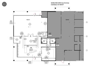 5451 Avenida Encinas, Carlsbad, CA à louer Plan d’étage– Image 1 sur 9
