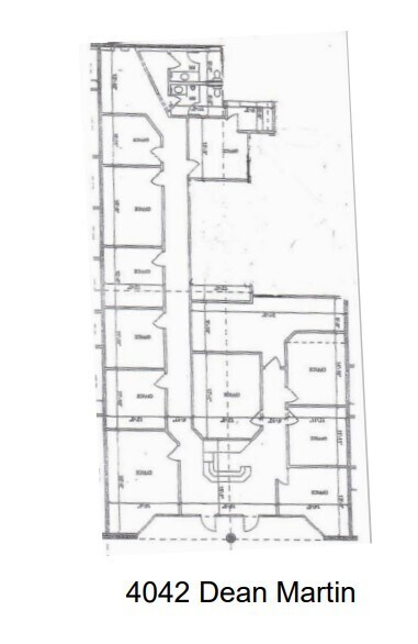 4045-4063 Dean Martin Dr, Las Vegas, NV à louer Plan d’étage– Image 1 sur 1