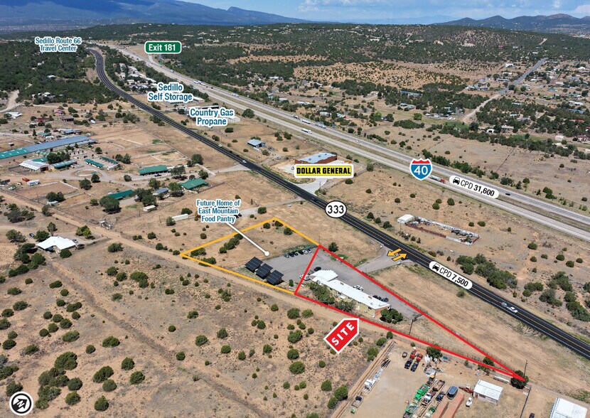 1342 E Old Highway 66, Tijeras, NM à vendre - Photo de l’immeuble – Image 3 sur 14