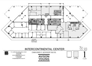 15600 John F Kennedy Blvd, Houston, TX à louer Plan d’étage– Image 1 sur 1