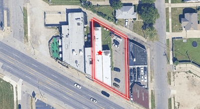 15924 Grand River Ave, Detroit, MI - VUE AÉRIENNE vue de carte