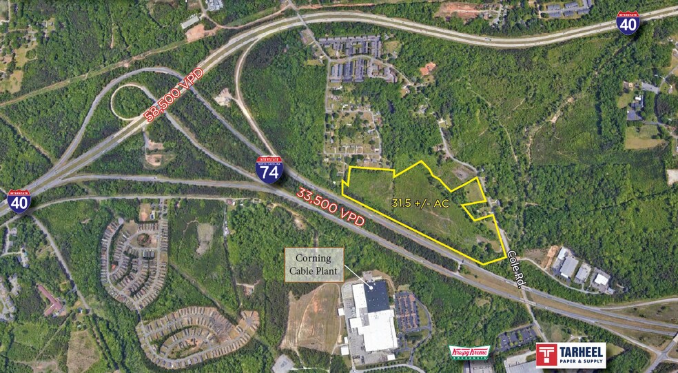 00 Cole Rd, Winston-Salem, NC à vendre - Photo de l’immeuble – Image 1 sur 3