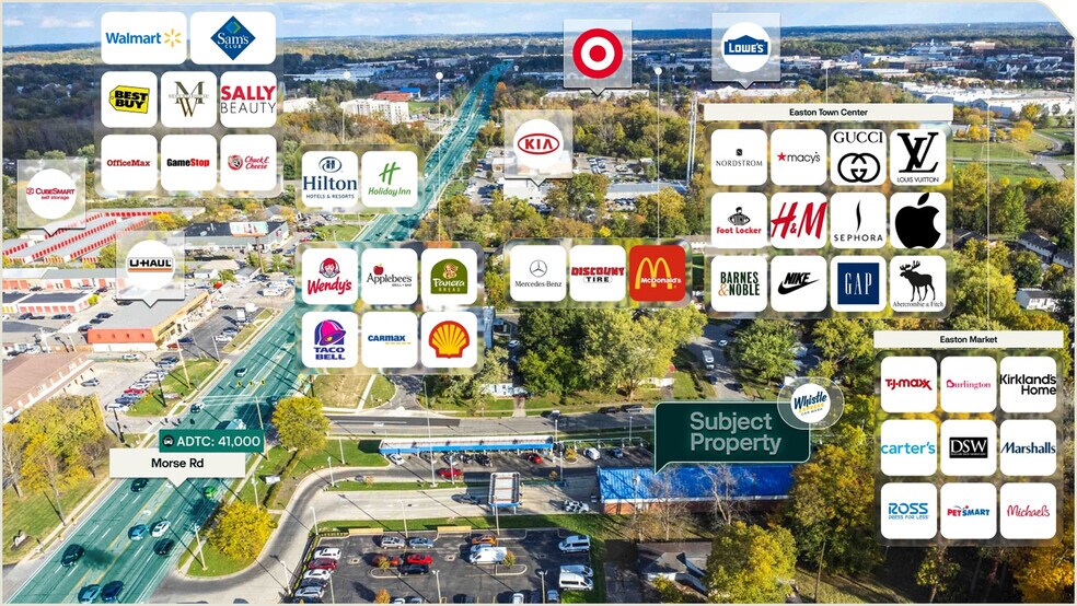 3267 Morse Rd, Columbus, OH à vendre - Aérien – Image 3 sur 3