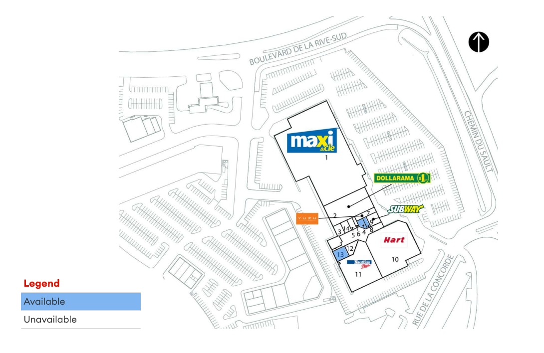 940 Ch Du Sault, Lévis, QC à louer Plan d’étage– Image 1 sur 1