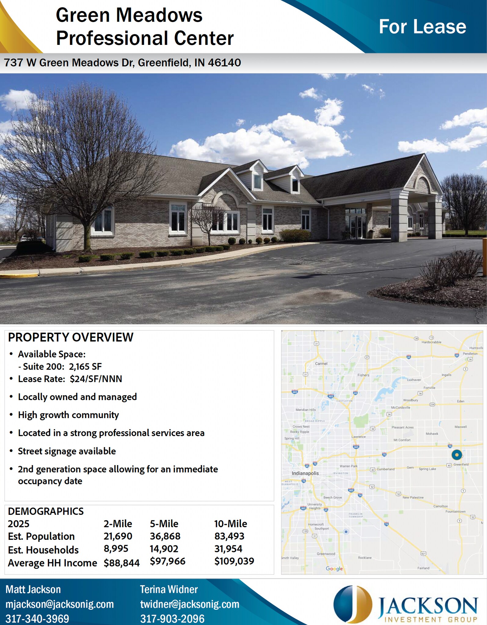 737 W Green Meadows Dr, Greenfield, IN à louer Photo de l’immeuble– Image 1 sur 2