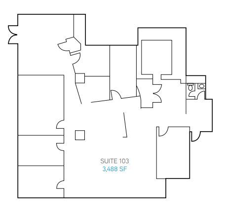 10025 Jasper Ave NW, Edmonton, AB à louer Plan d’étage– Image 1 sur 1
