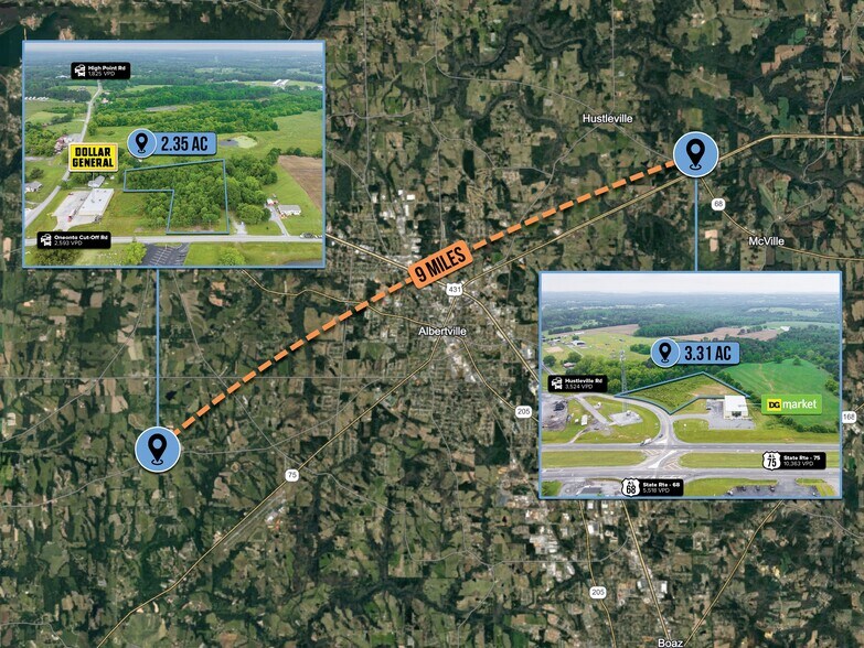 adj. to 420 Highpoint Road Rd, Albertville, AL à vendre - Photo principale – Image 1 sur 9