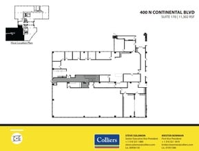 300 Continental Blvd, El Segundo, CA à louer Plan d’étage– Image 1 sur 1
