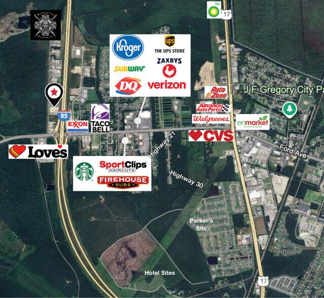 220 Longwood Dr, Richmond Hill, GA à vendre - Photo de l’immeuble – Image 3 sur 4