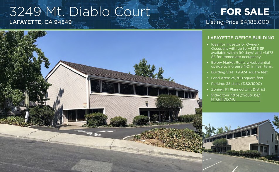 3249 Mount Diablo Ct, Lafayette, CA à louer - Photo de l’immeuble – Image 3 sur 8