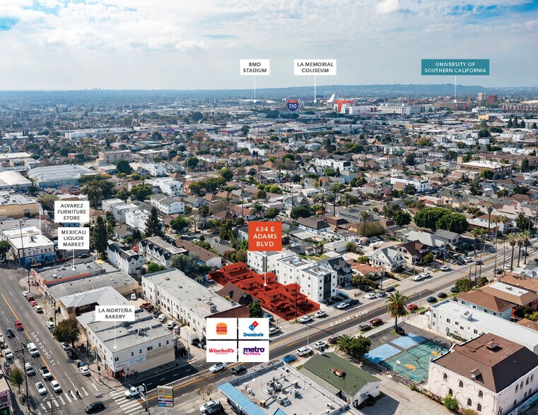 634 Adams Blvd, Los Angeles, CA à vendre - Photo de l’immeuble – Image 3 sur 14