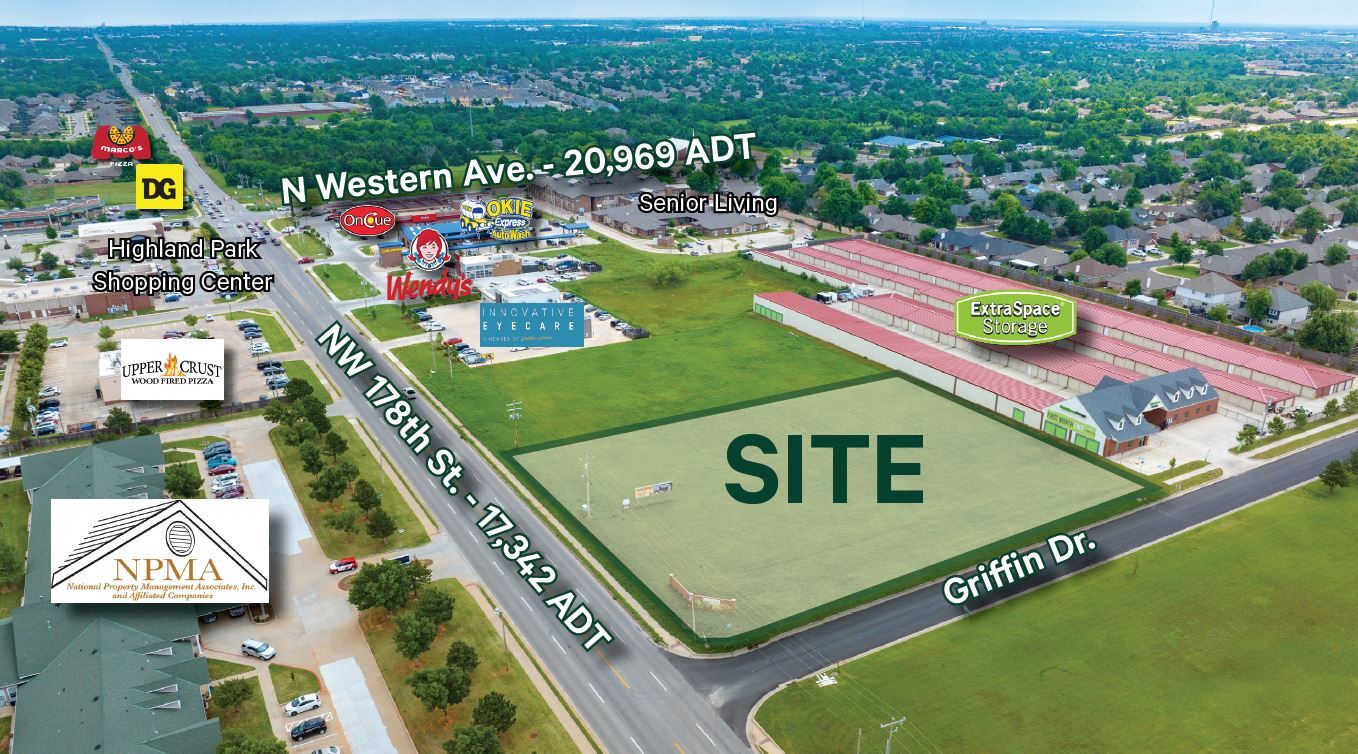 NW 178th & Western Ave, Edmond, OK à vendre Photo principale– Image 1 sur 3