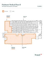795 Poplar Rd, Newnan, GA à louer Plan d’étage– Image 1 sur 1