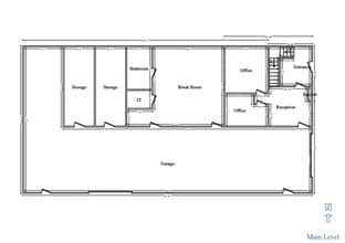702A Pulaski Hwy, Joppa, MD à louer Plan d’étage– Image 1 sur 2