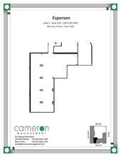 808 Travis St, Houston, TX à louer Plan d’étage– Image 1 sur 1