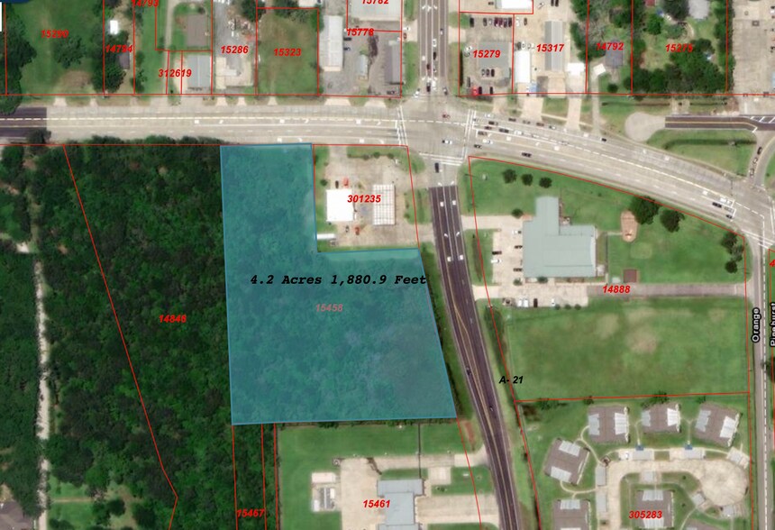 0000 MLK Ave, West Orange, TX à vendre - Plan cadastral – Image 2 sur 2