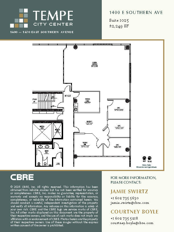1400 E Southern Ave, Tempe, AZ à louer Plan d’étage– Image 1 sur 1