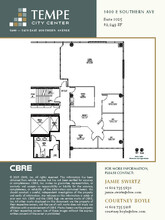 1400 E Southern Ave, Tempe, AZ à louer Plan d’étage– Image 1 sur 1