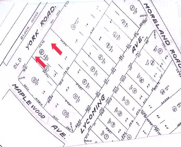 1901 Old York Rd, Abington Township, PA à louer - Plan cadastral – Image 2 sur 2