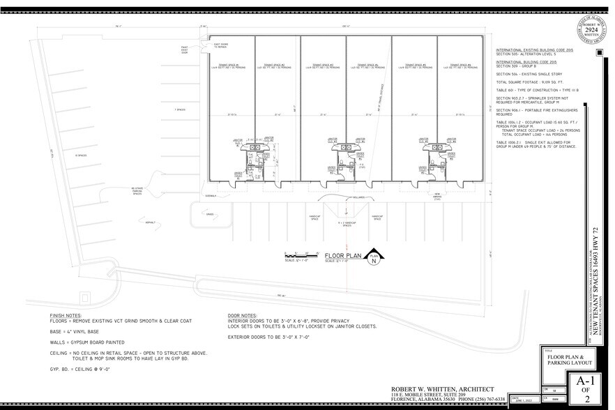 16493 Highway 72, Rogersville, AL à vendre - Plan de site – Image 3 sur 3