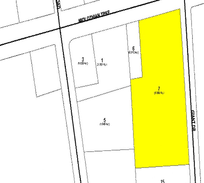 5701 Midlothian Tpke, Richmond, VA à louer - Plan cadastral – Image 2 sur 3