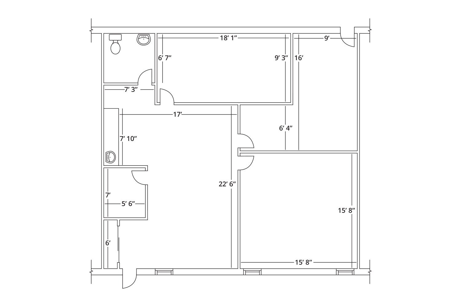 378 S Branch Rd, Hillsborough, NJ à louer Plan d’étage– Image 1 sur 2