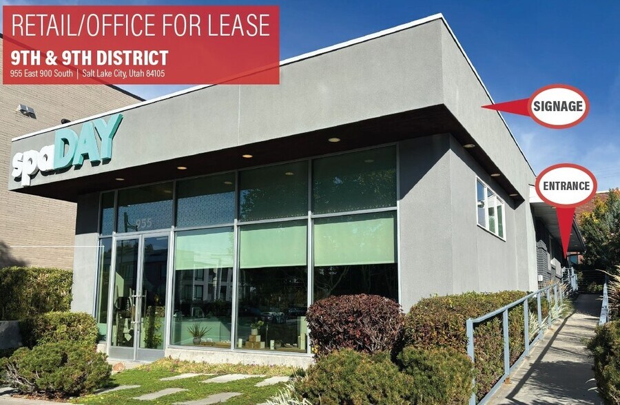 955 E 900 S, Salt Lake City, UT à louer - Photo de l’immeuble – Image 1 sur 4