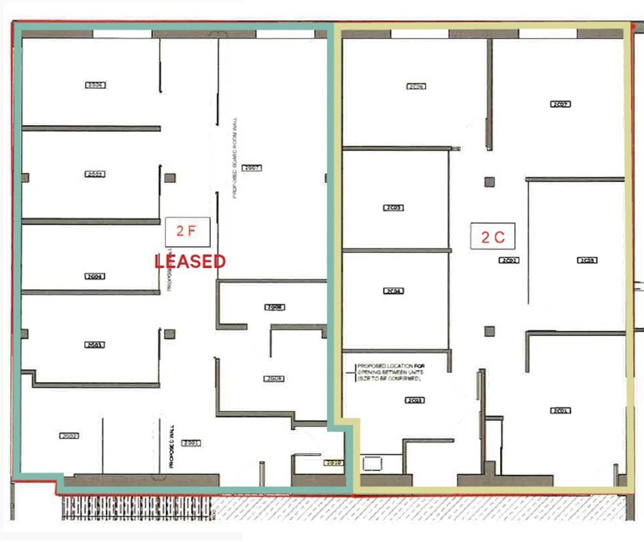 155-163 Suffolk St W, Guelph, ON à louer Plan d’étage– Image 1 sur 1