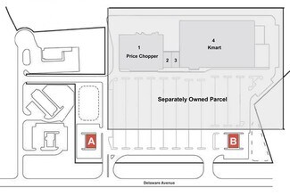 165-171 Delaware Ave, Sidney, NY à louer Plan de site– Image 1 sur 1