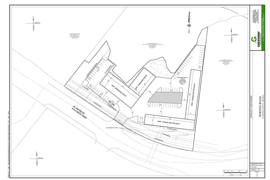 Lot 5 - 17/66 Business park, Marshall, VA à louer - Plan de site – Image 2 sur 5
